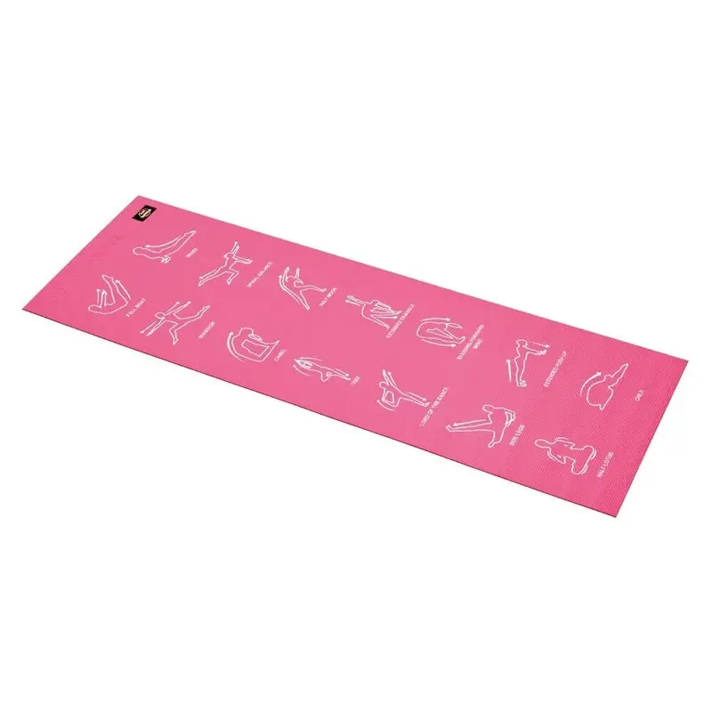 Body Sculpture Instructional Yoga Exercise Mat