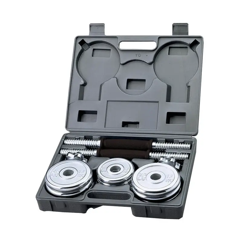 Body Sculpture 15kg Chrome Dumbbell Set