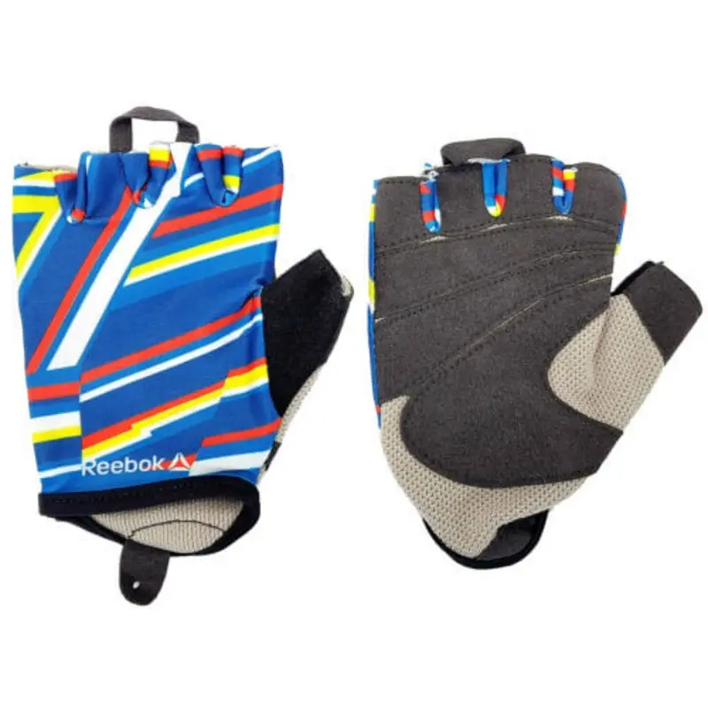 Reebok Women's Striped Fitness Gloves