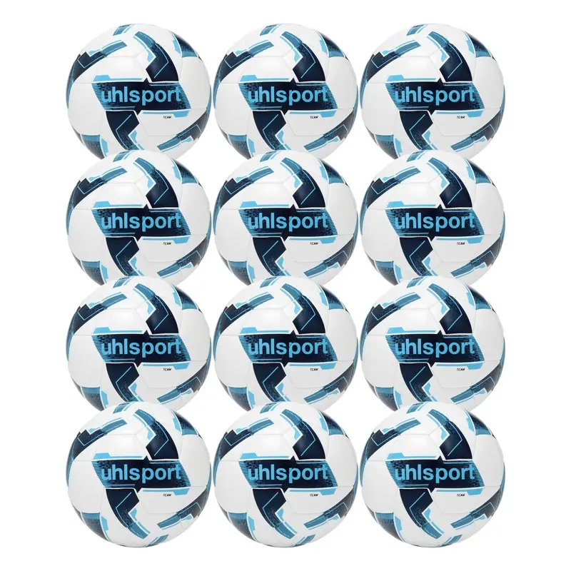 Uhlsport Team Training Football Size 3 Pack of 12 - White