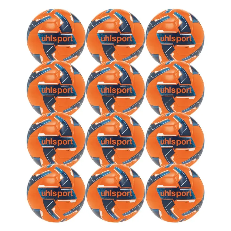 Uhlsport Team Training Football Size 5 Pack of 12 - Orange