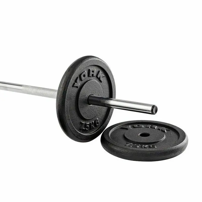York 2 x 7.5kg Cast Iron 1" Weight Plates