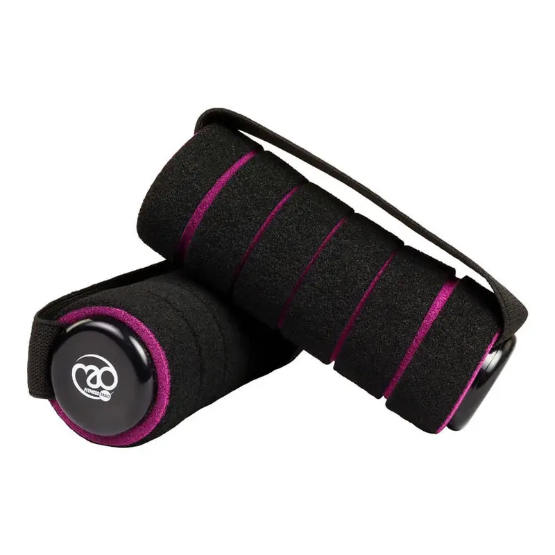 Fitness Mad 2 x 0.75kg Pro Hand Weights - Purple