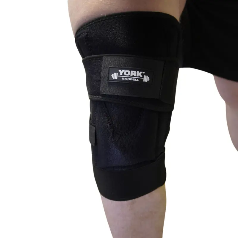 York Barbell Adjustable Stabilised Knee Support