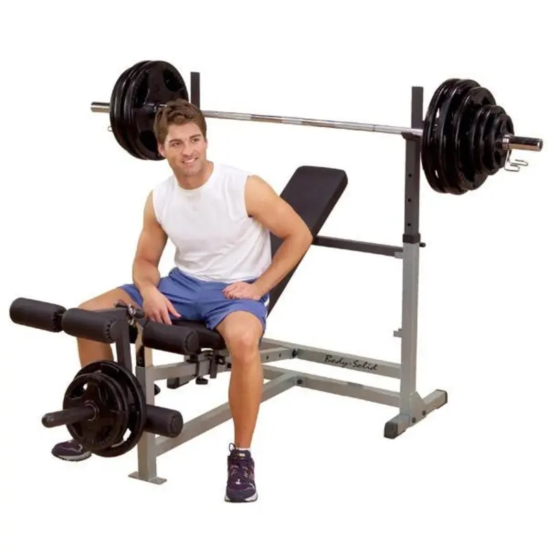 Body-Solid GDIB46L Powercenter Olympic Combo Bench