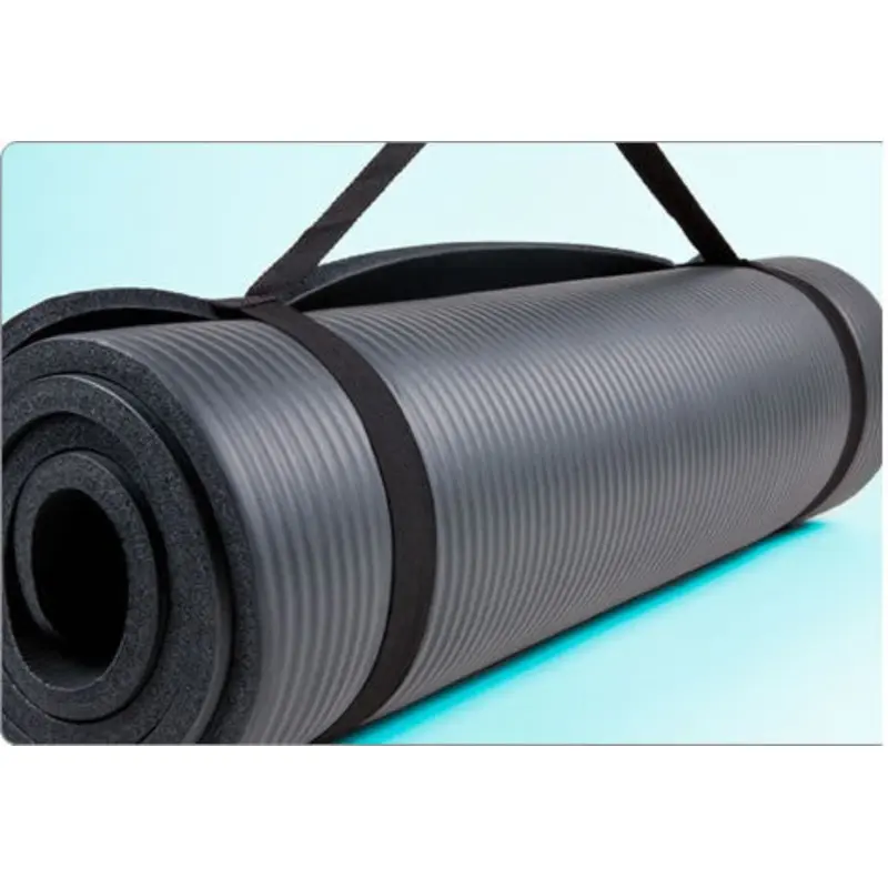 GoFit Fit Mat with Carry Strap - 3/8" thick x 2' x 6'
