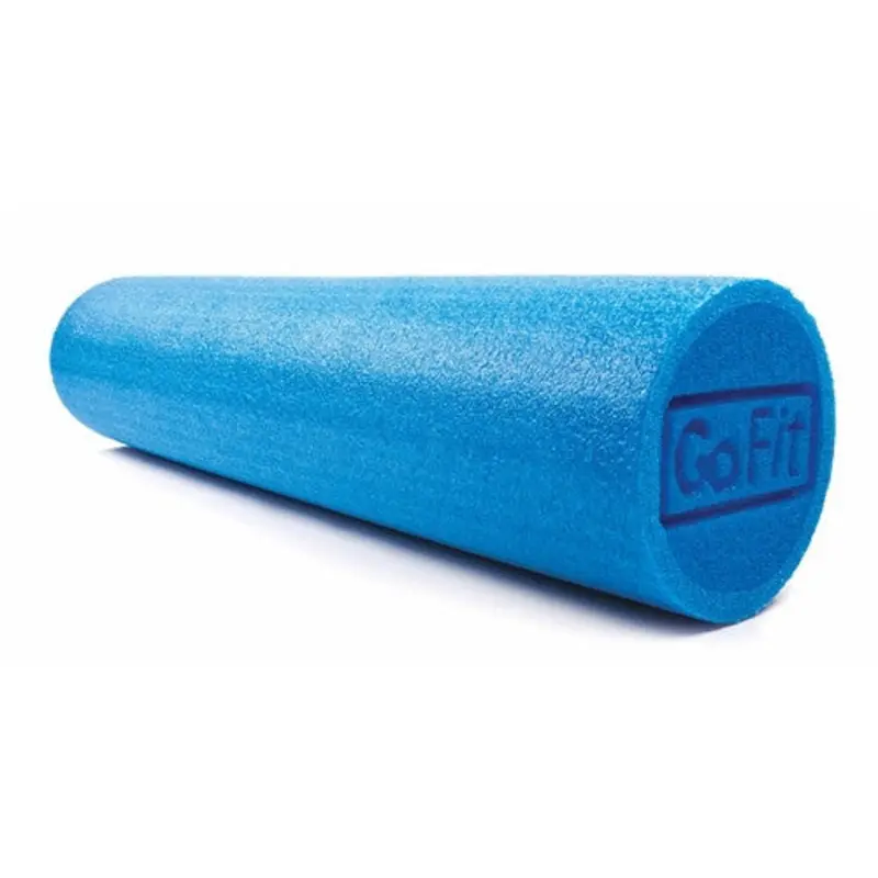 GoFit Foam Roller with Training Manual 24" x 6"