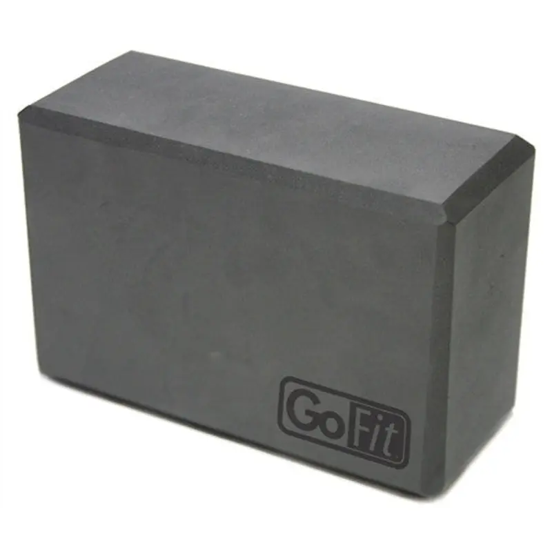 GoFit Premium Yoga Block - Gray