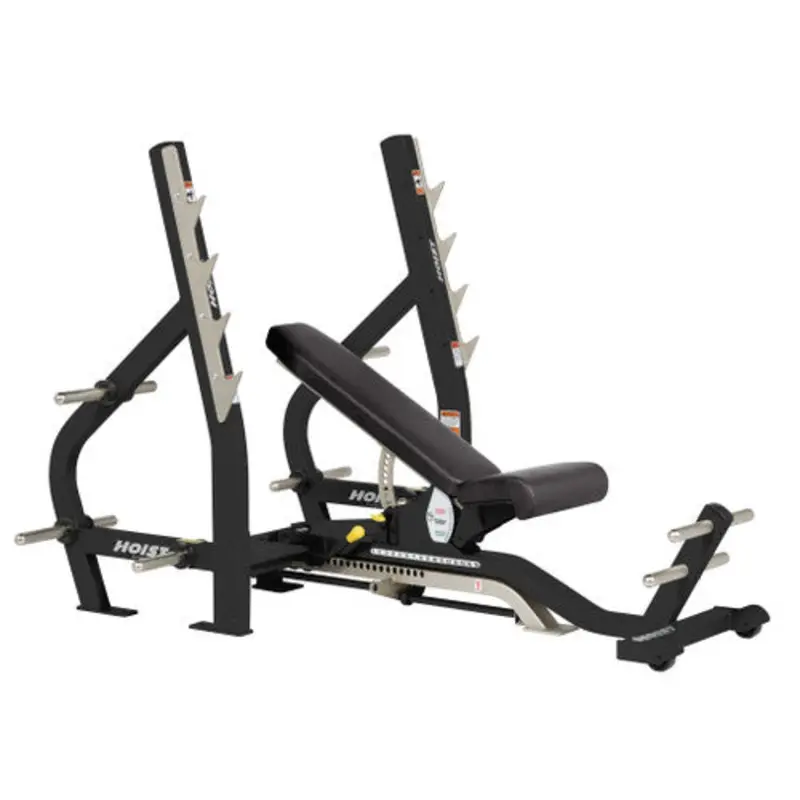 Hoist Fitness CF2179B Commercial (3) Way Flat Incline Decline Bench