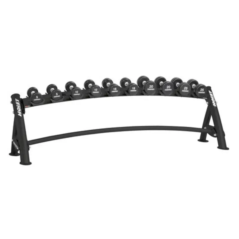 Hoist Fitness CF3461-1 Commercial (1) Tier Horizontal Dumbbell Rack