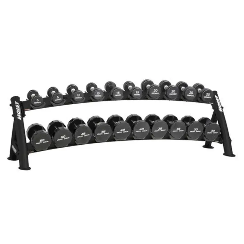 Hoist Fitness CF3461-2 Commercial (2) Tier Horizontal Dumbbell Rack