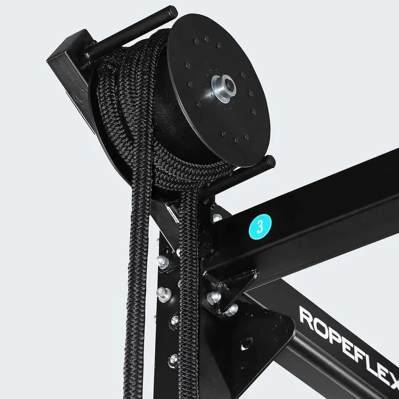 Ropeflex Fitness OX2 RX2100 Beam/Frame Mountable Rope Pulling Drum