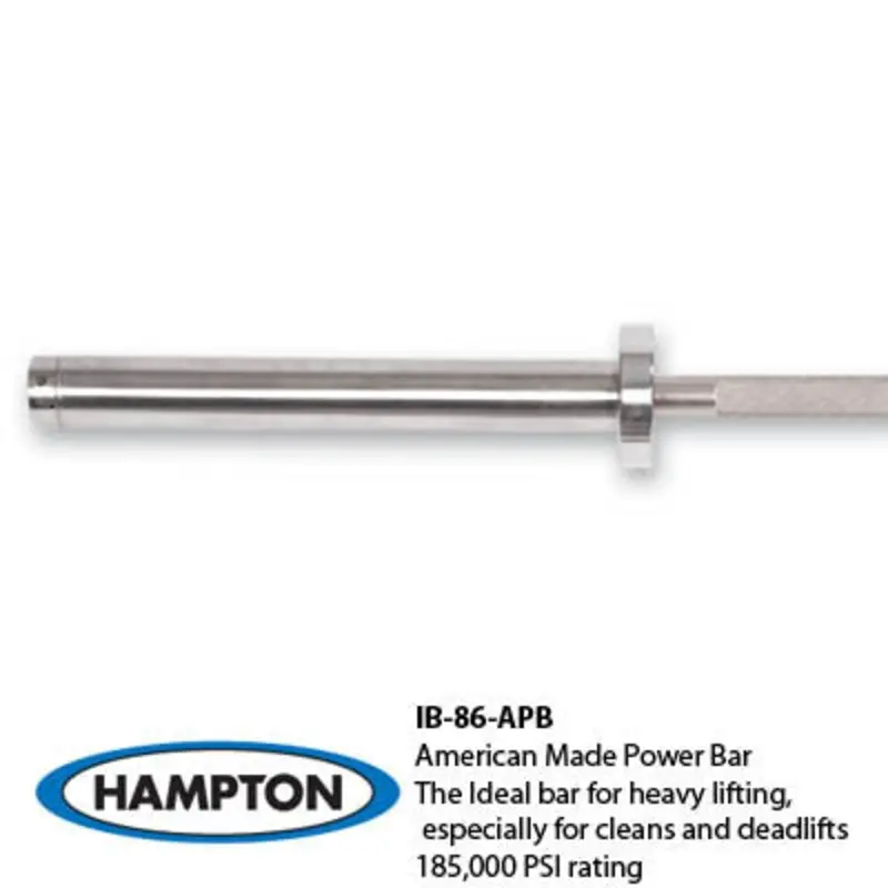 Hampton 7 International Bronze Bushing American Made Power Bar (1500#  28mm  185,000 psi)