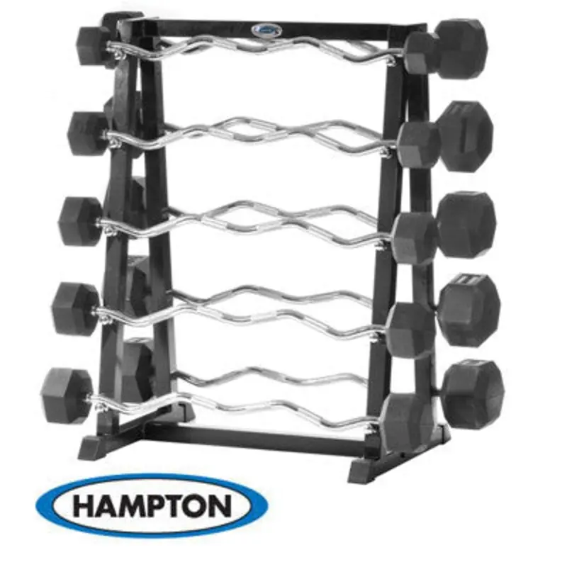 Hampton Dura-Bar Straight Barbells Club Pack (25 - 115 lb in 10 lb increments)