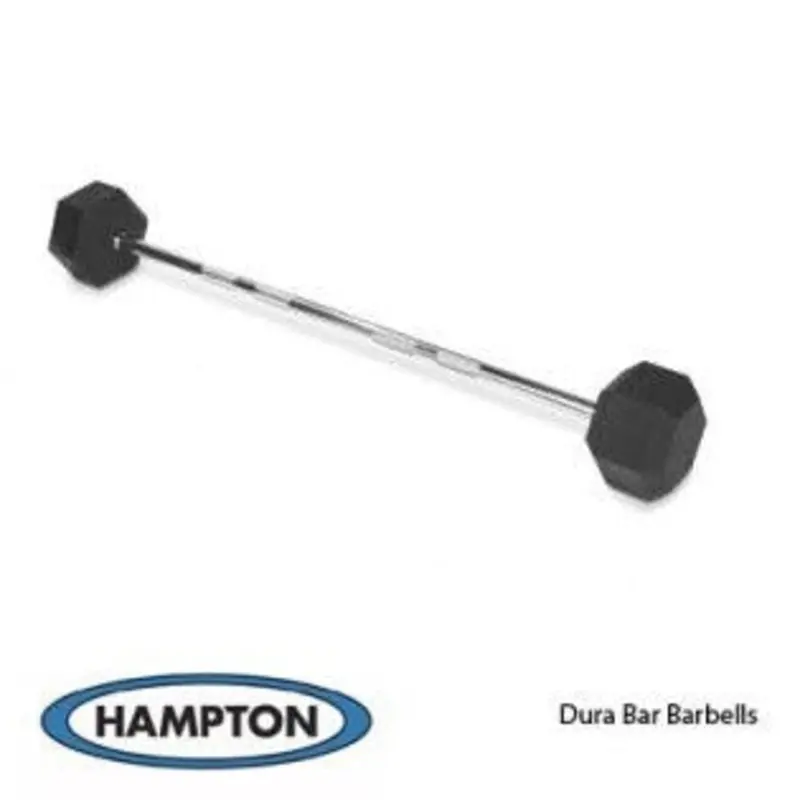 Hampton Dura-Bar Straight Barbells Set (25 - 115 Ibs)