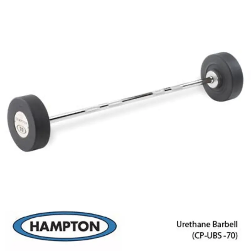Hampton Urethane Straight Barbell Set (25-115 lbs)