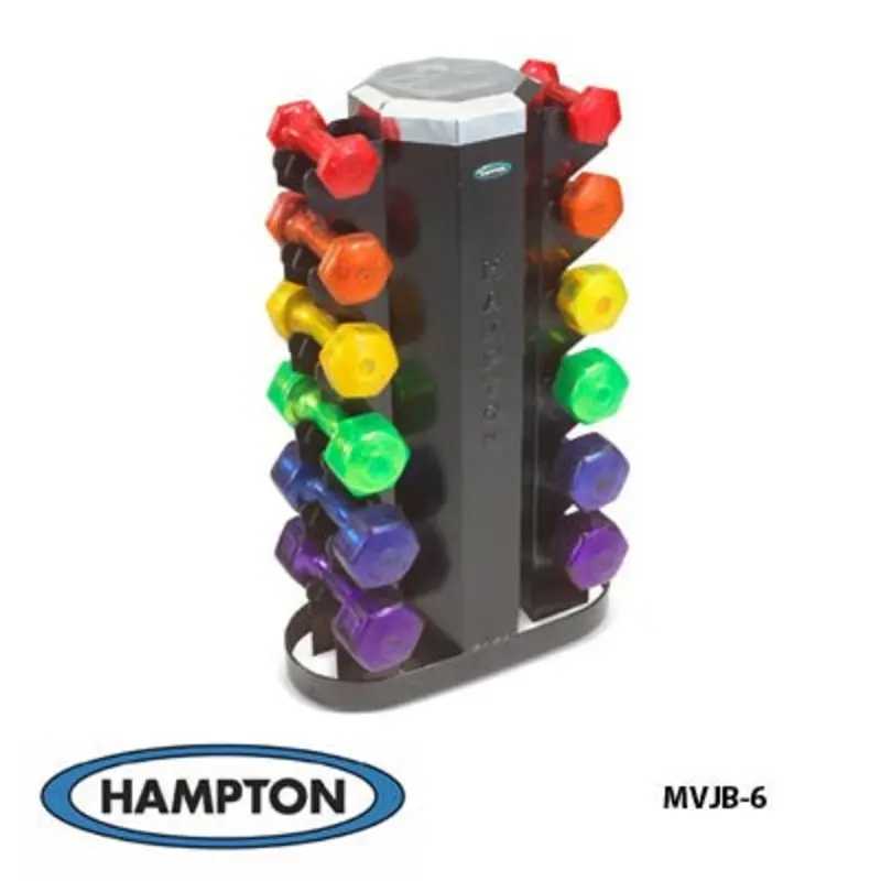 Hampton Group X 2 Sided Vertical Rack - Dumbbells Sold Separately
