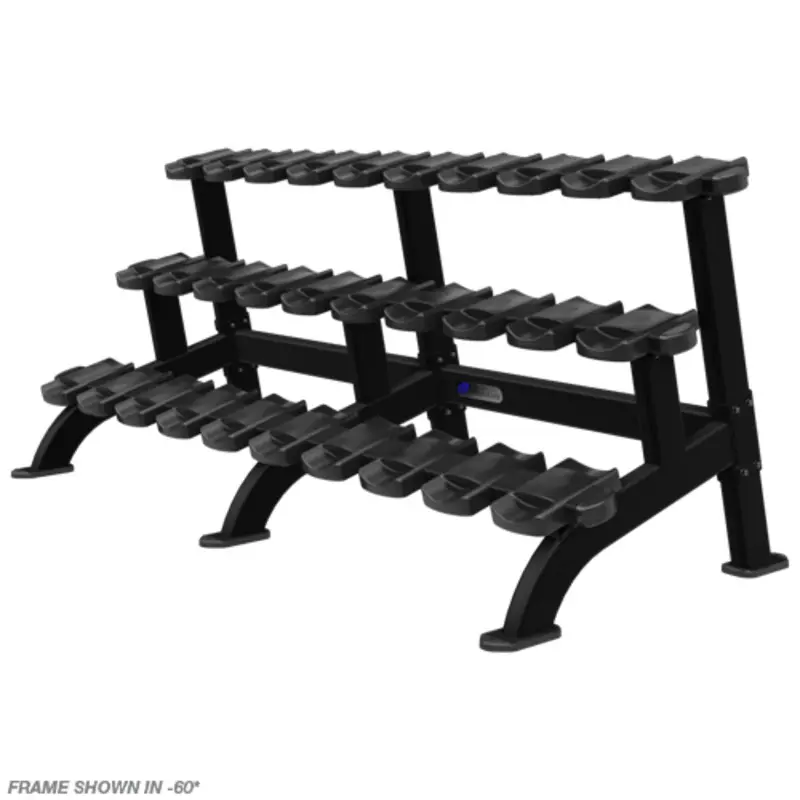 Nautilus Triple Dumbbell Rack (15 Pair)