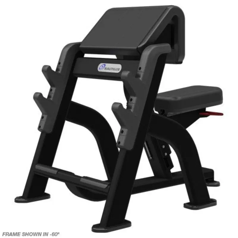 Nautilus Inspiration Seated Preacher Curl Bench