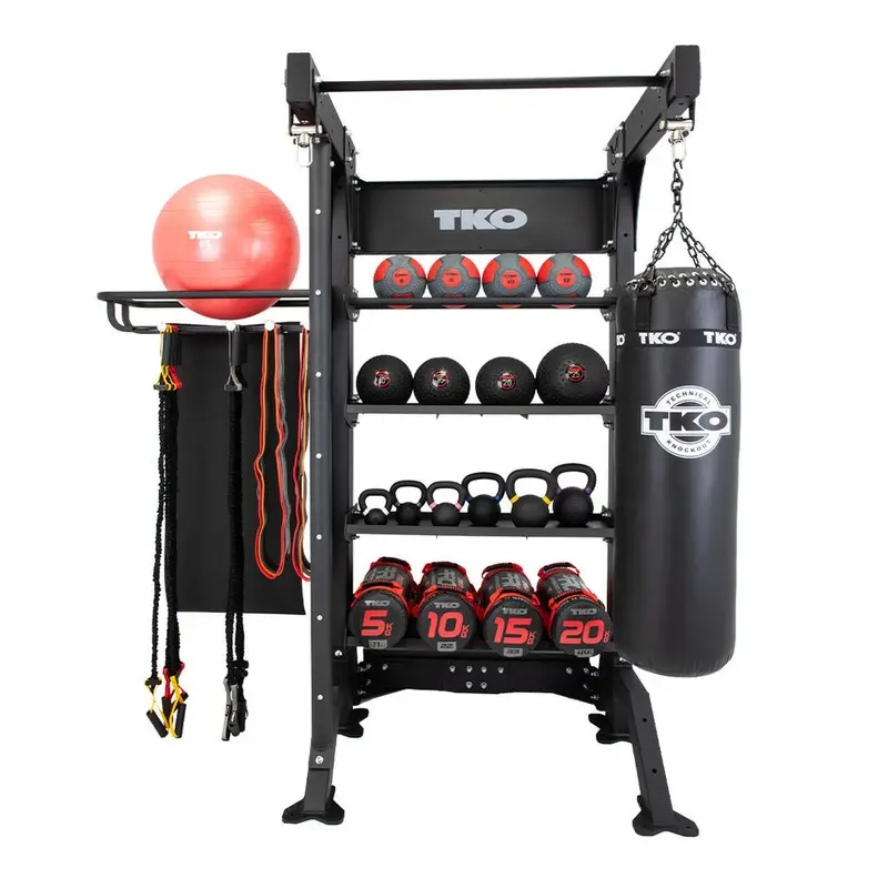 TKO Strength Free Standing Single Suspension Bay - Combat Package