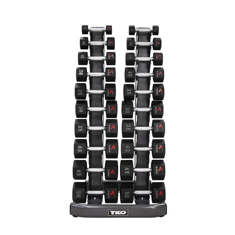 TKO Strength's 10 Pair Vertical Dumbbell Rack