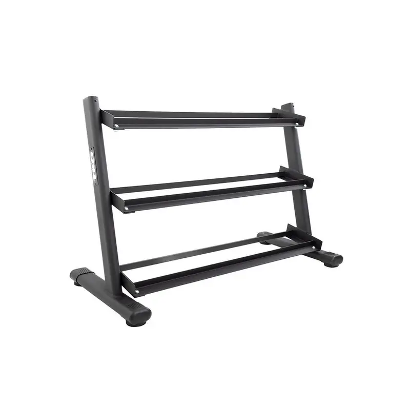 TKO Strength's 3-Tier Rail Dumbbell Rack