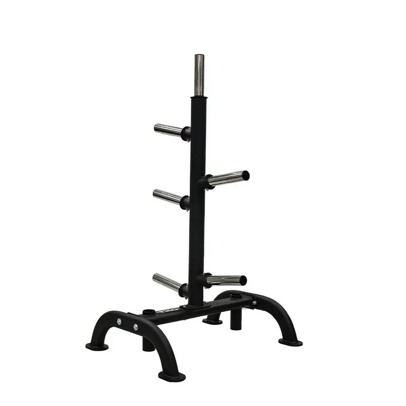 TKO Strength's Olympic Plate Tree With Bar Holder