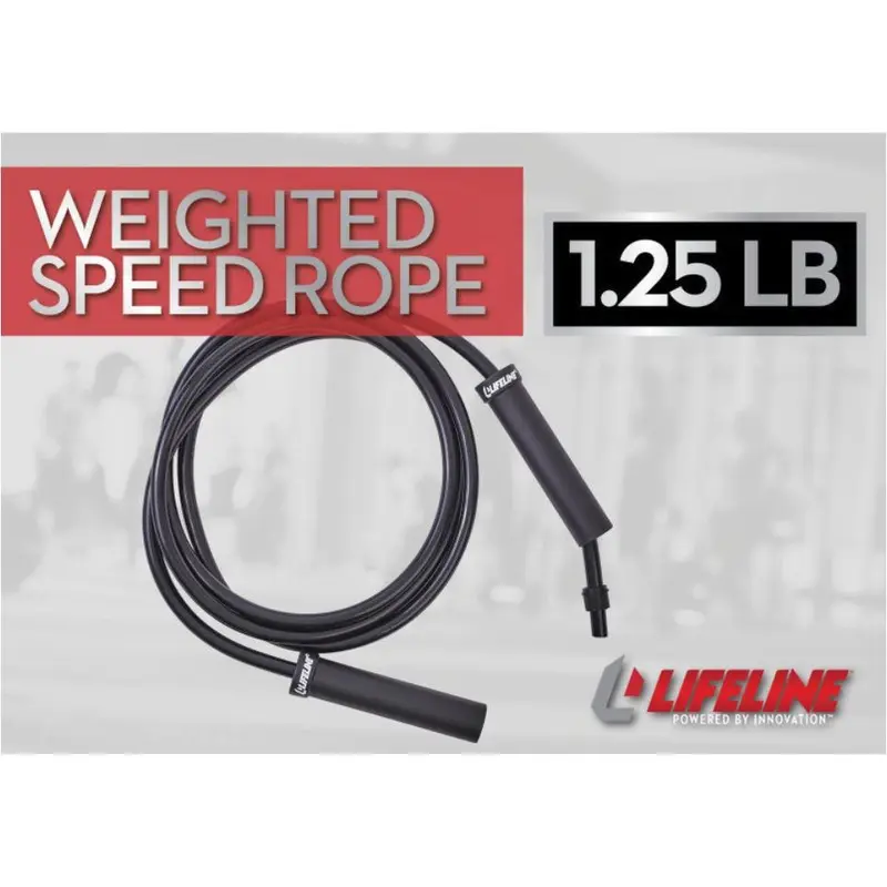 LifeLine Weighted Speed Rope 1.25lb