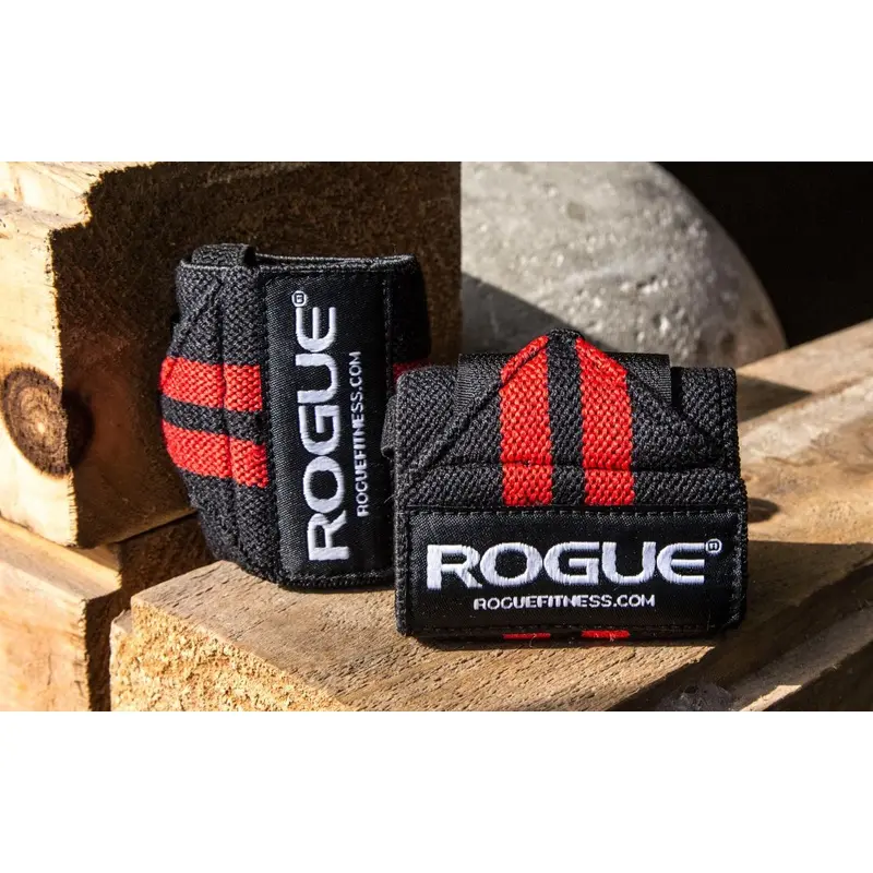 Rogue Wrist Wraps Black/Red