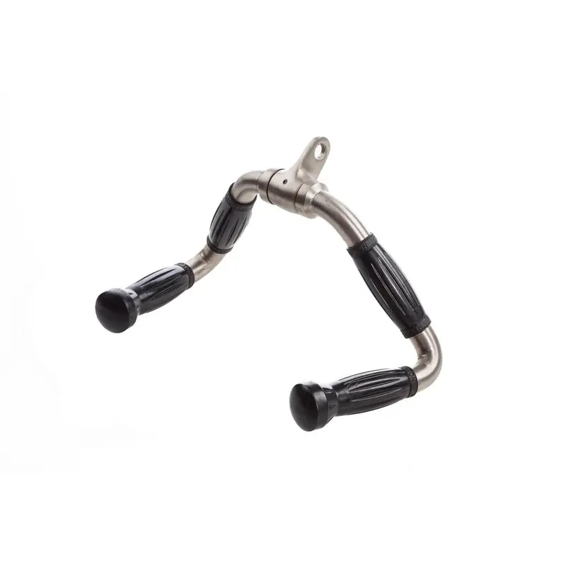 Hampton Fitness Multi Exercise Chrome Bar w/ Urethane Ergo Grips