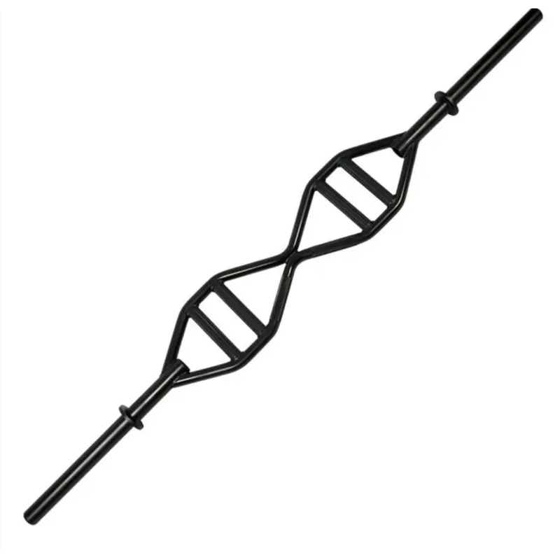 American Barbell T-Grip Double Straight Barbell w/ Solid Ends