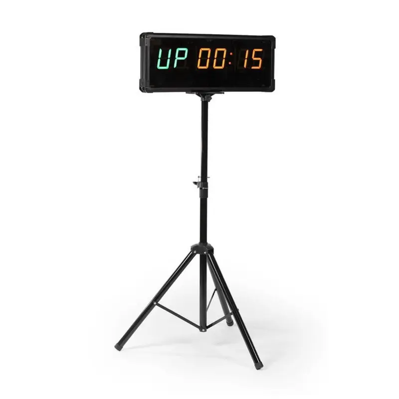 Titan 2-Sided Gym Timer With Remote And Tripod Stand