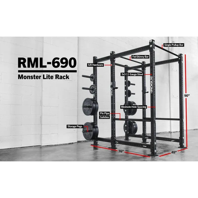 Rogue RML-690 Power Rack