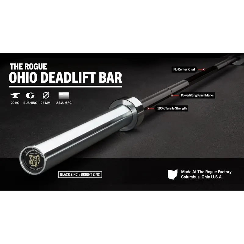 Rogue Ohio Deadlift Bar