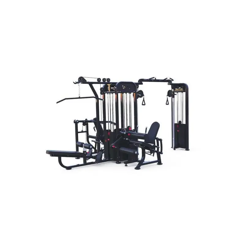 Muscle D 5 Stack Megatron Compact Multi Gym with Dual Adjustable Pulley