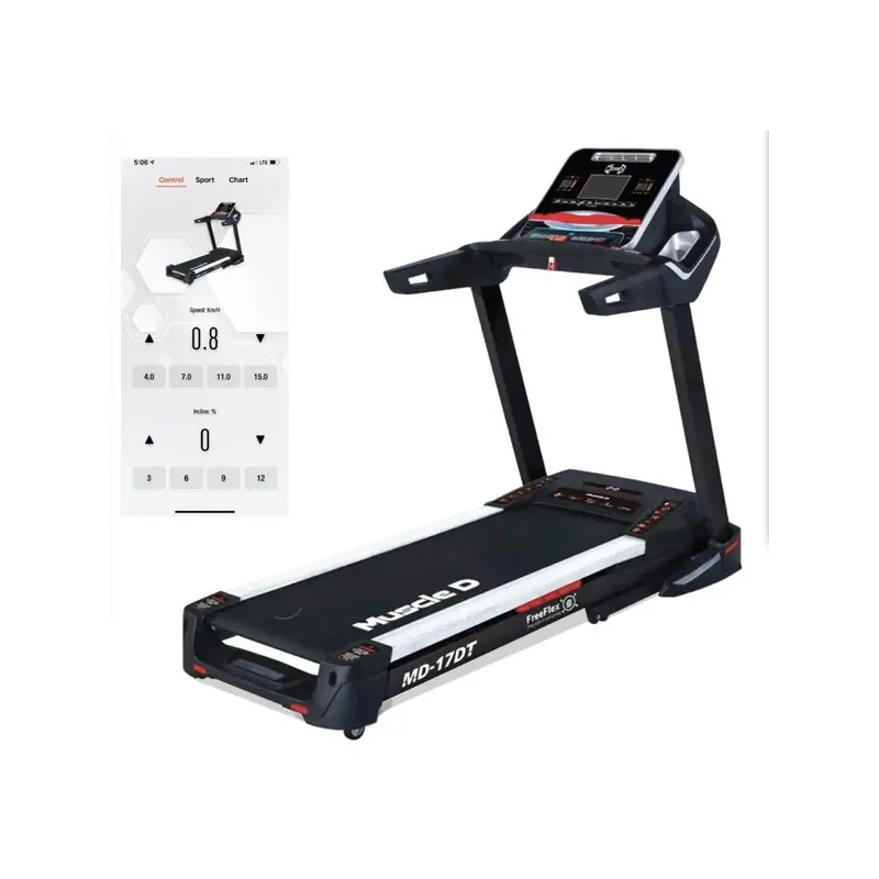 Muscle D Foldable Treadmill