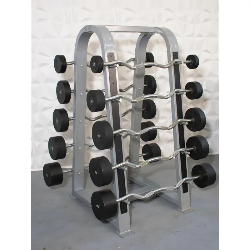 Muscle D Barbell Set with Racks