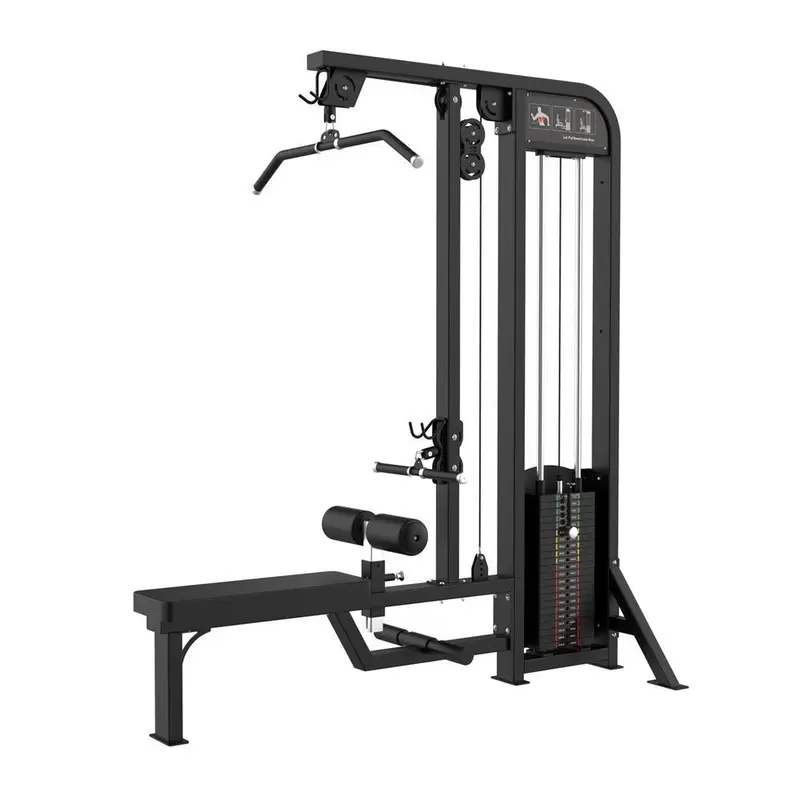 Muscle D Excel Lat Pulldown / Low Row Combo (Selectorized)
