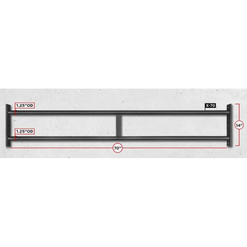 Rogue X-70 Long Crossmember (Parallel)
