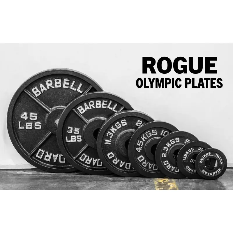 Rogue Olympic Plates - Cast Iron