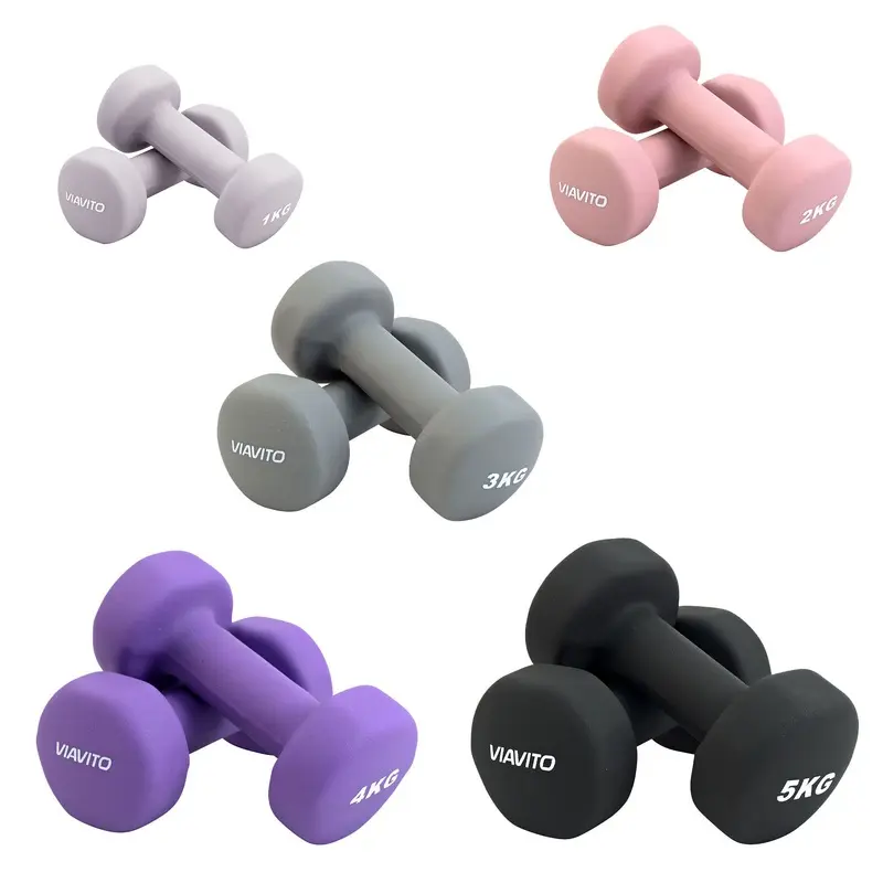 Viavito Neoprene Dumbbells - Pair