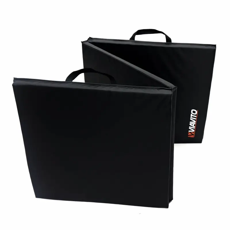 Viavito Tri-Fold Exercise Mat with Handles