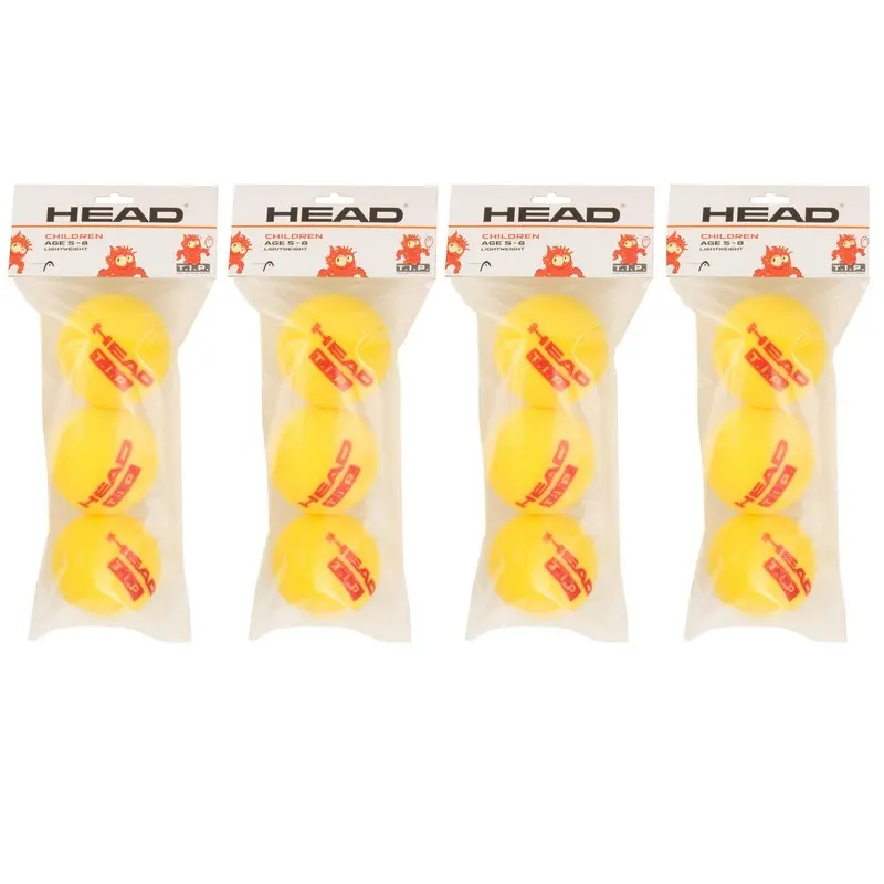 Head TIP Foam Lightweight Mini Tennis Balls - 1 Dozen