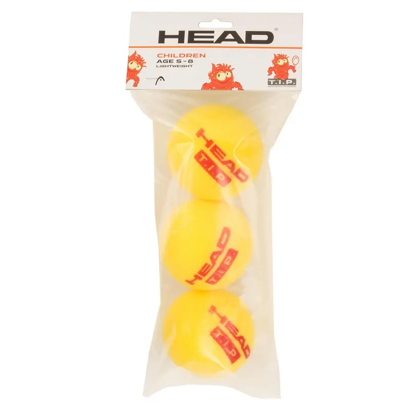 Head TIP Foam Lightweight Mini Tennis Balls - Pack of 3