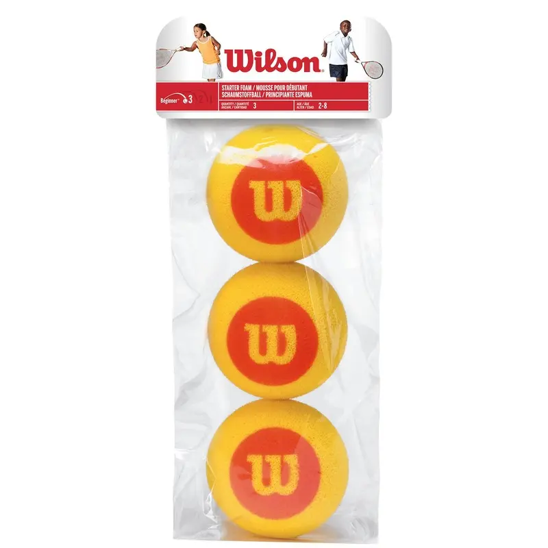 Wilson Starter Foam Mini Tennis Balls - Pack of 3