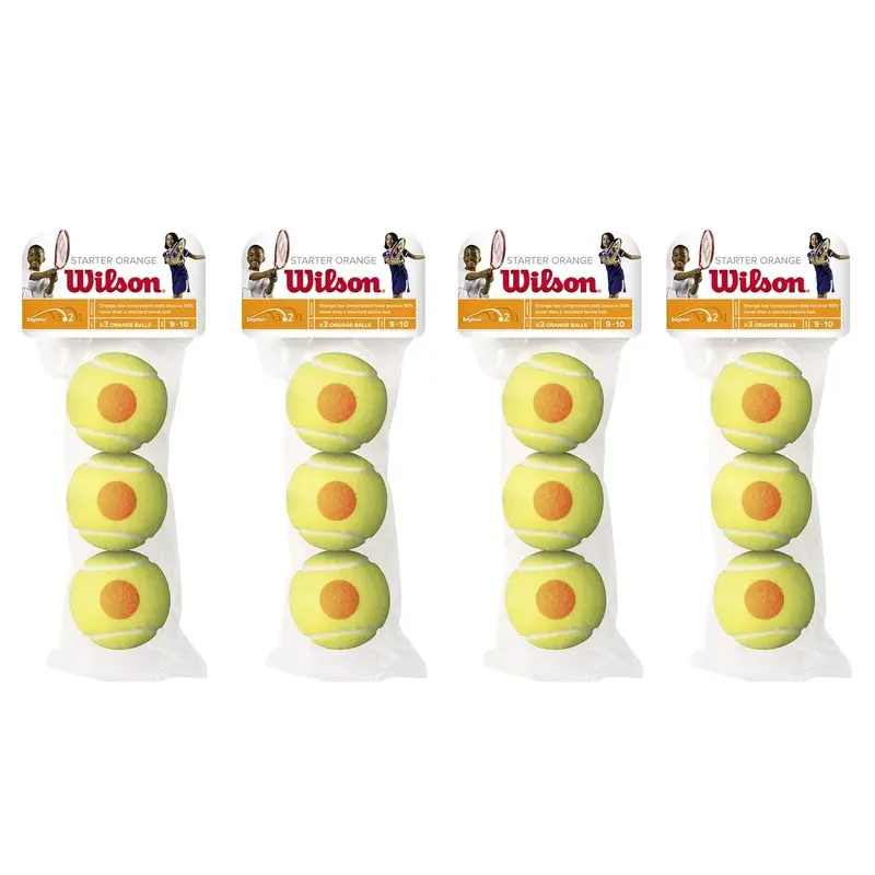 Wilson Starter Orange Mini Tennis Balls - 1 Dozen