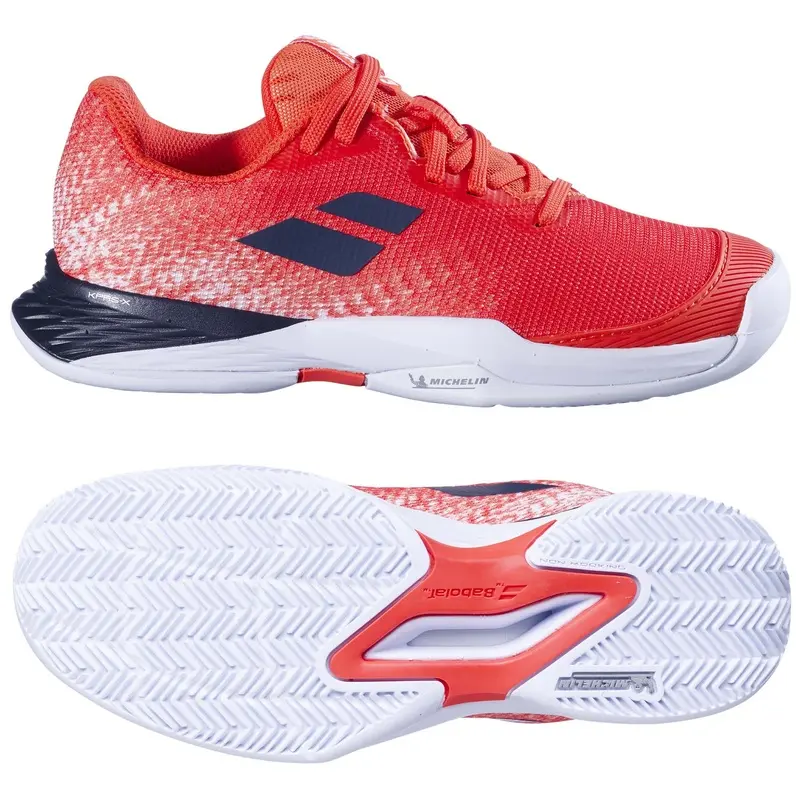 Babolat Jet Mach 3 Boys All Court Junior Tennis Shoes SS24