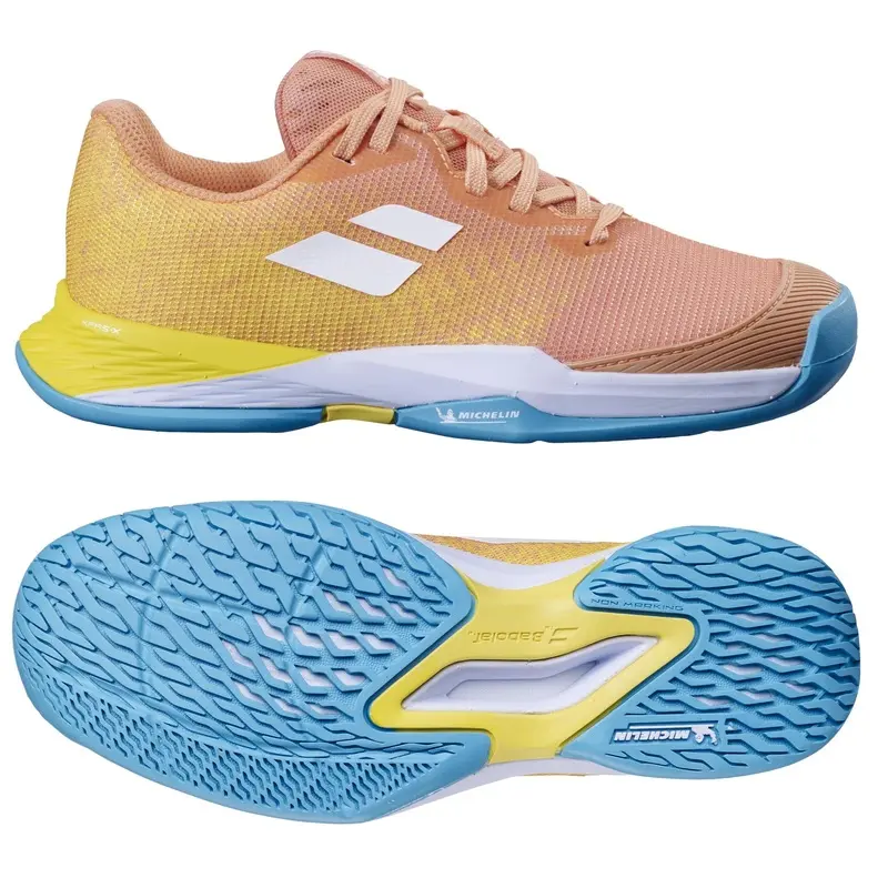 Babolat Jet Mach 3 Girls All Court Junior Tennis Shoes SS24