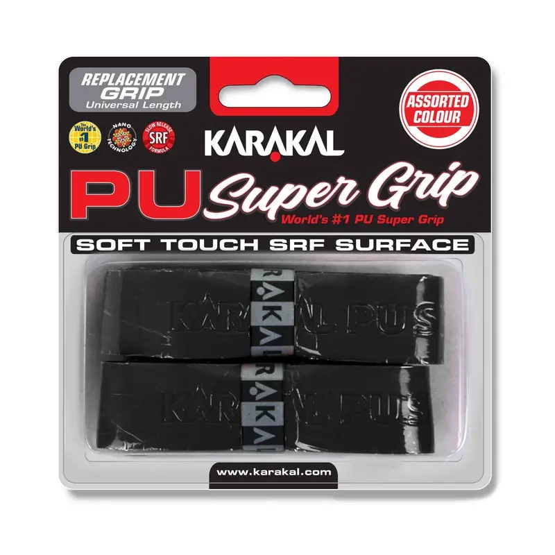 Karakal PU Super Replacement Grip - 2 grips