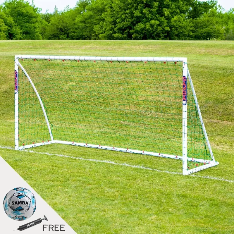 Samba 12ft x 6ft Trainer Football Goal with Locking System